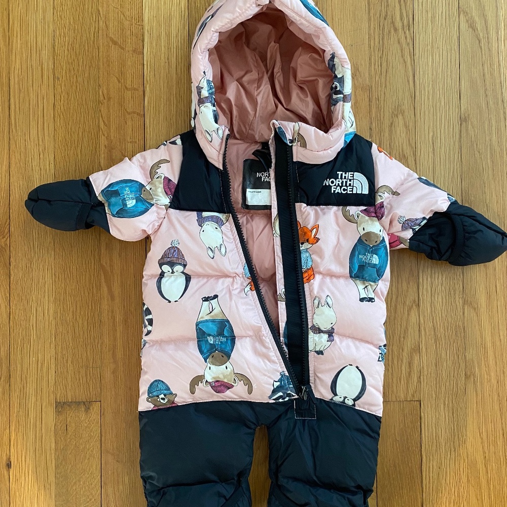 Infant onesie puffer